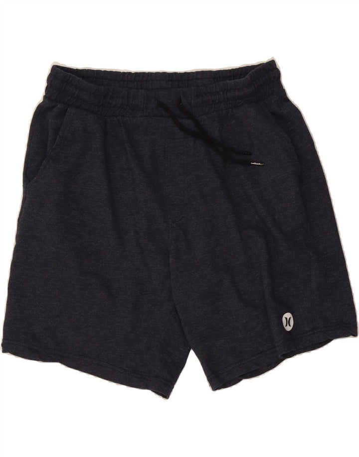 HURLEY Mens Sport Shorts Large  Navy Blue Cotton Vintage Hurley and Second-Hand Hurley from Messina Hembry 
