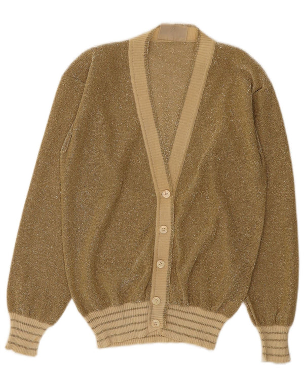 Sweter damski La Perla, UK 12, średni, złoty, nakrapiany