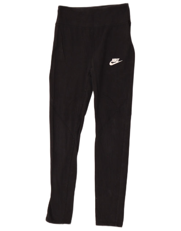 Nike Girls leggings 13-14 éves XL fekete pamut