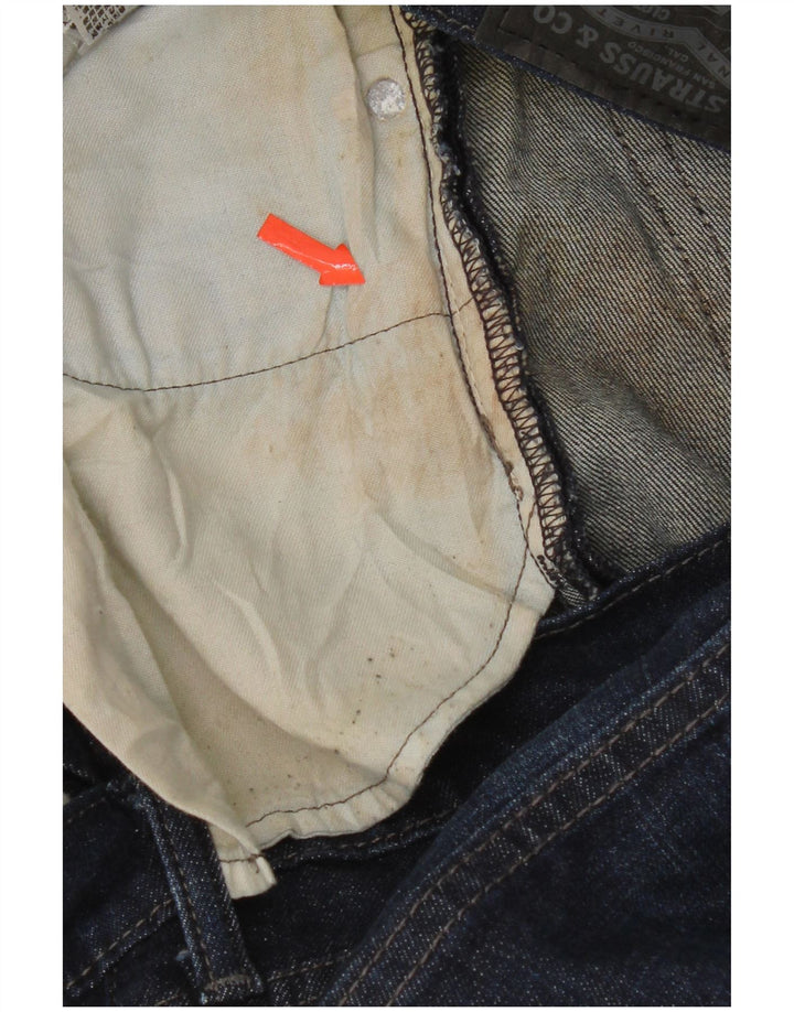 Levi's Uomo 511 Slim Jeans W32 L30 Cotone Blu