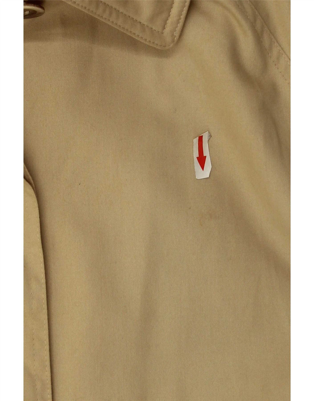 ELENA MIRO Womens Oversized Overcoat UK 16 Large Beige Cotton