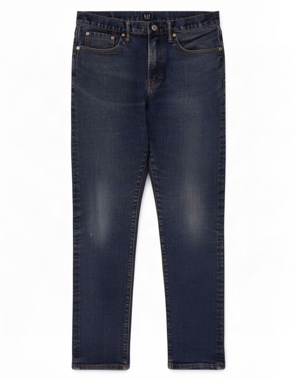Gap Mens Slim Jeans W30 L32 Blue Elastane