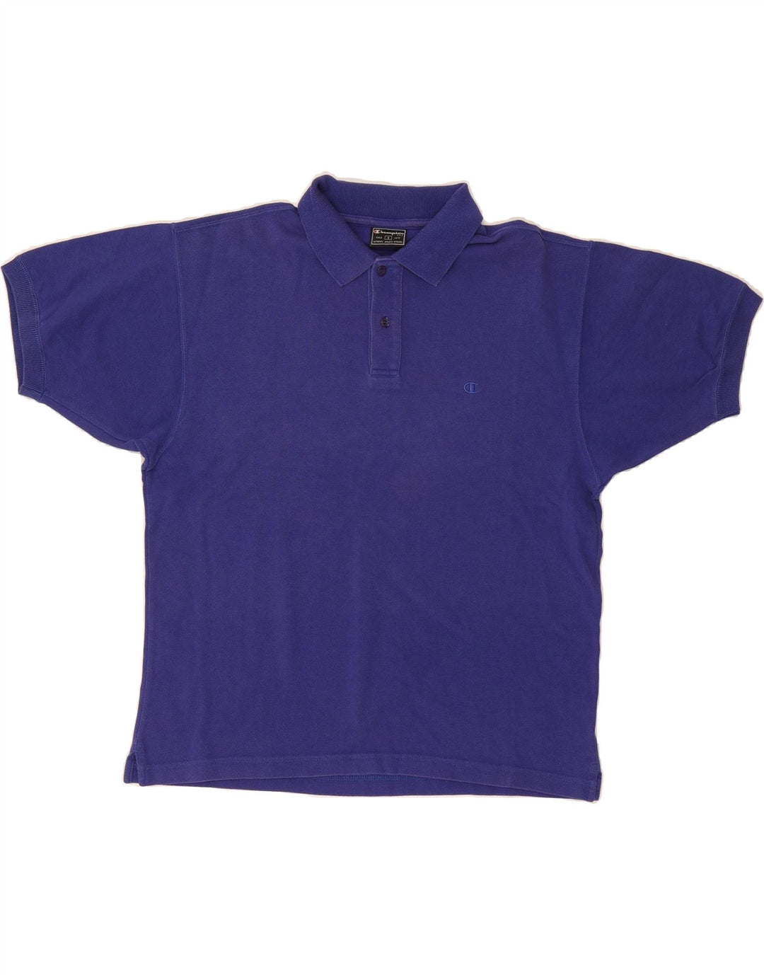 CHAMPION Mens Polo Shirt Small Purple Cotton Vintage Champion and Second-Hand Champion from Messina Hembry 