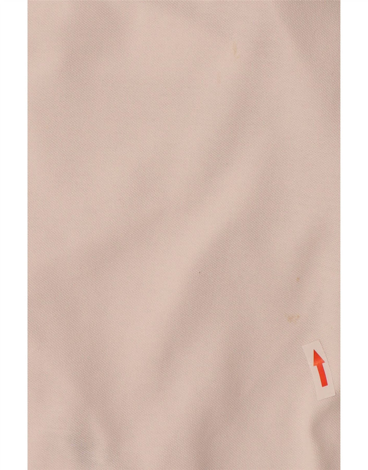 Lotto Mens Polo Shirt Medium White Colourblock