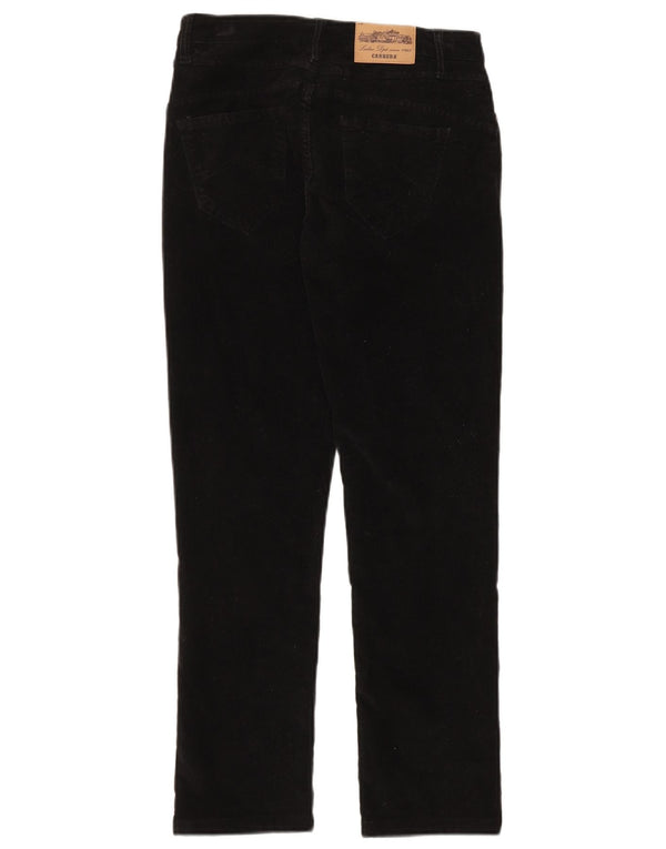 Carrera Womens Regular Fit Corduroy Trousers IT 40 Small W27 L26 Black