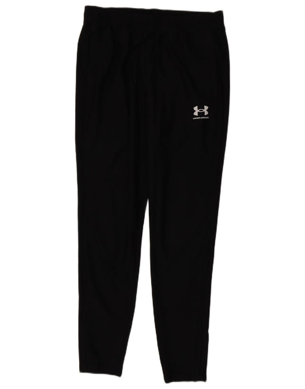 Under Armour Mens Tracksuit Trousers Large Black Polyester