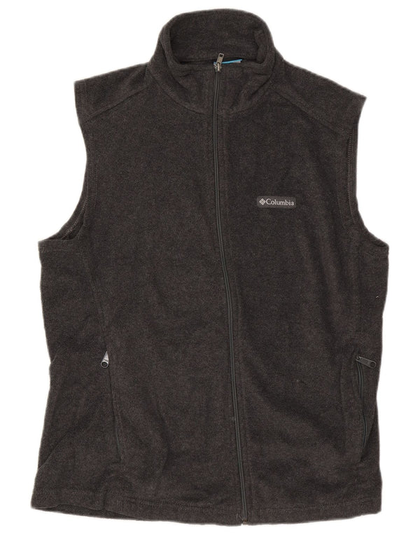 Champion Womens Fleece Gilet UK 14 Medium Grey Polyester