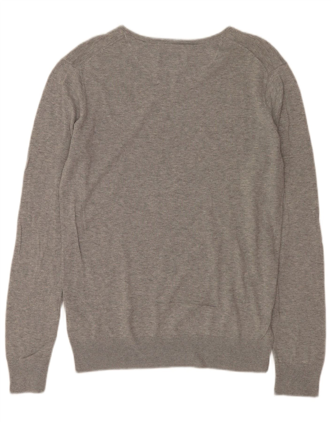 Scotch & Soda Mens Amsterdam Couture V-Neck Jumper Sweater Medium Grey