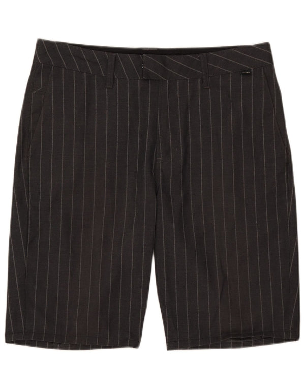 Vans Herre Chino Shorts W32 Medium Black Pinstripe Polyester