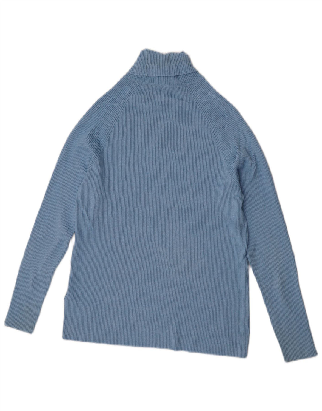 Marks & Spencer Womens Top Long Sleeve UK 18 XL  Blue Viscose