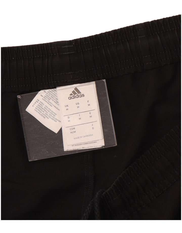 Adidas Short de sport pour homme en polyester noir moyen