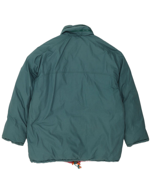 Ανδρικό μπουφάν Diadora Loose Fit με επένδυση UK 42 XL πράσινο πολυεστέρα