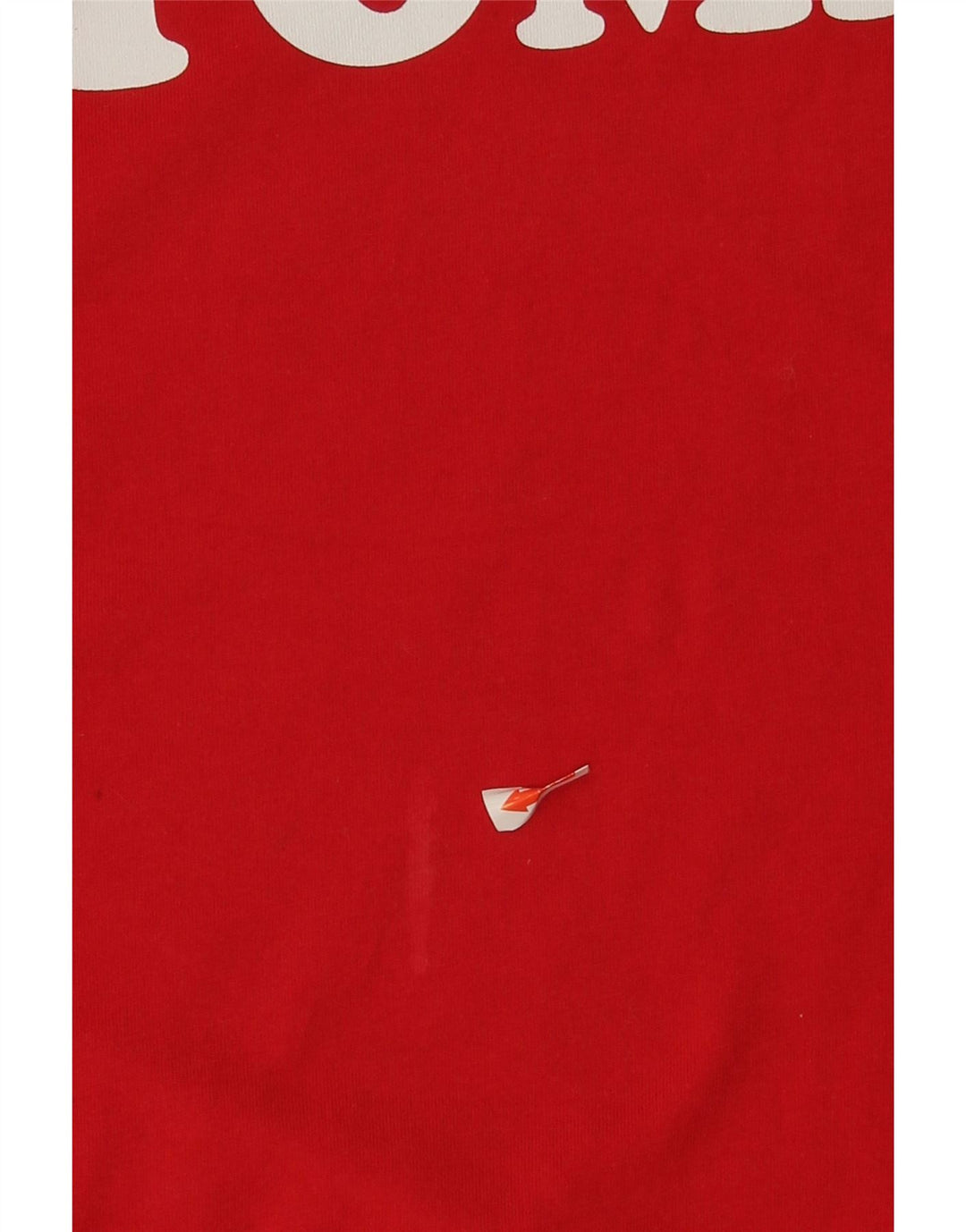 TOMMY HILFIGER Mens Graphic T-Shirt Top Medium Red Cotton Vintage Tommy Hilfiger and Second-Hand Tommy Hilfiger from Messina Hembry 