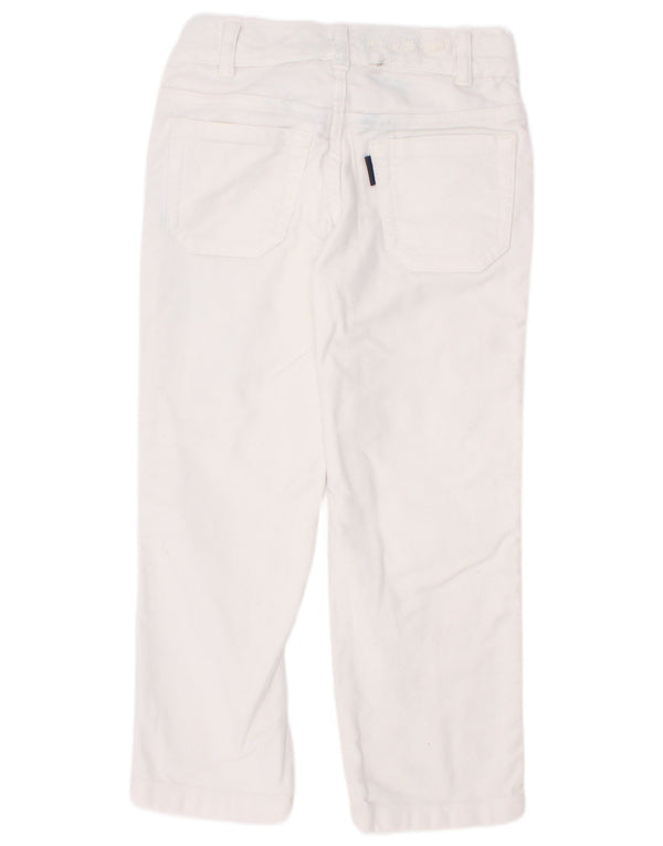 Jeckerson Jungen gerade Freizeithose, 3–4 Jahre, W20, L17, weiße Baumwolle