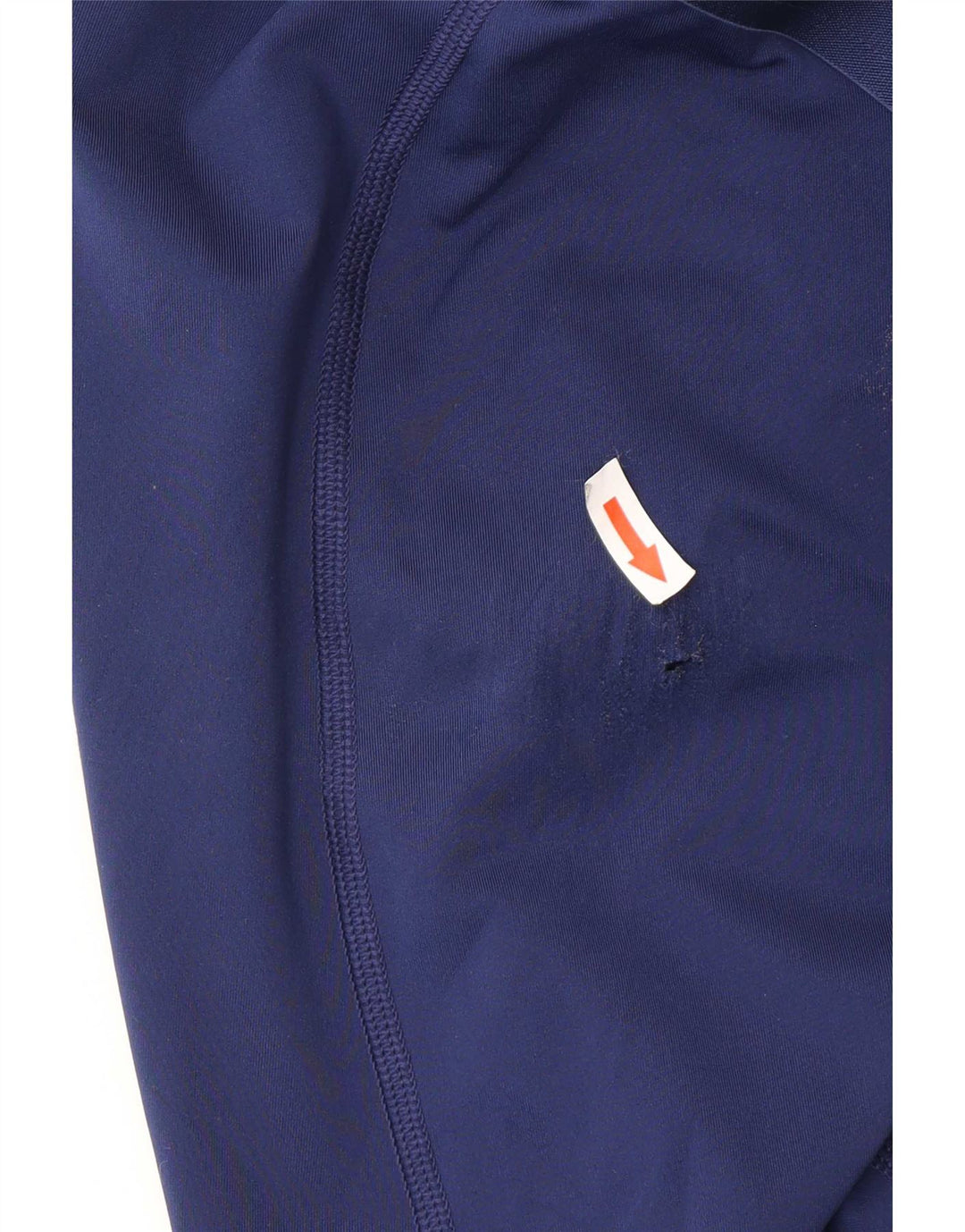 Adidas Womens Leggings UK 14 Medium Navy Blue