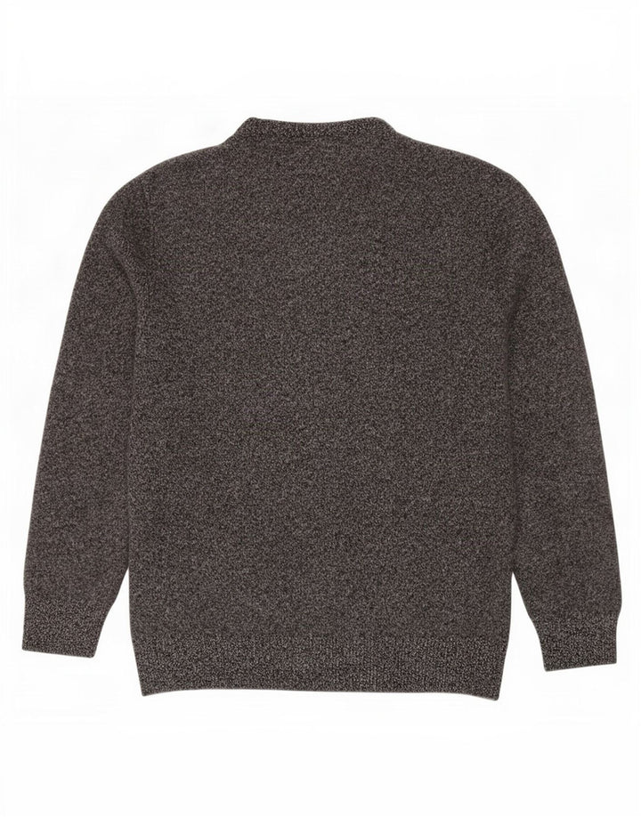 Maglione maglione girocollo da donna Jack Wills UK 12 Grigio medio chiazzato