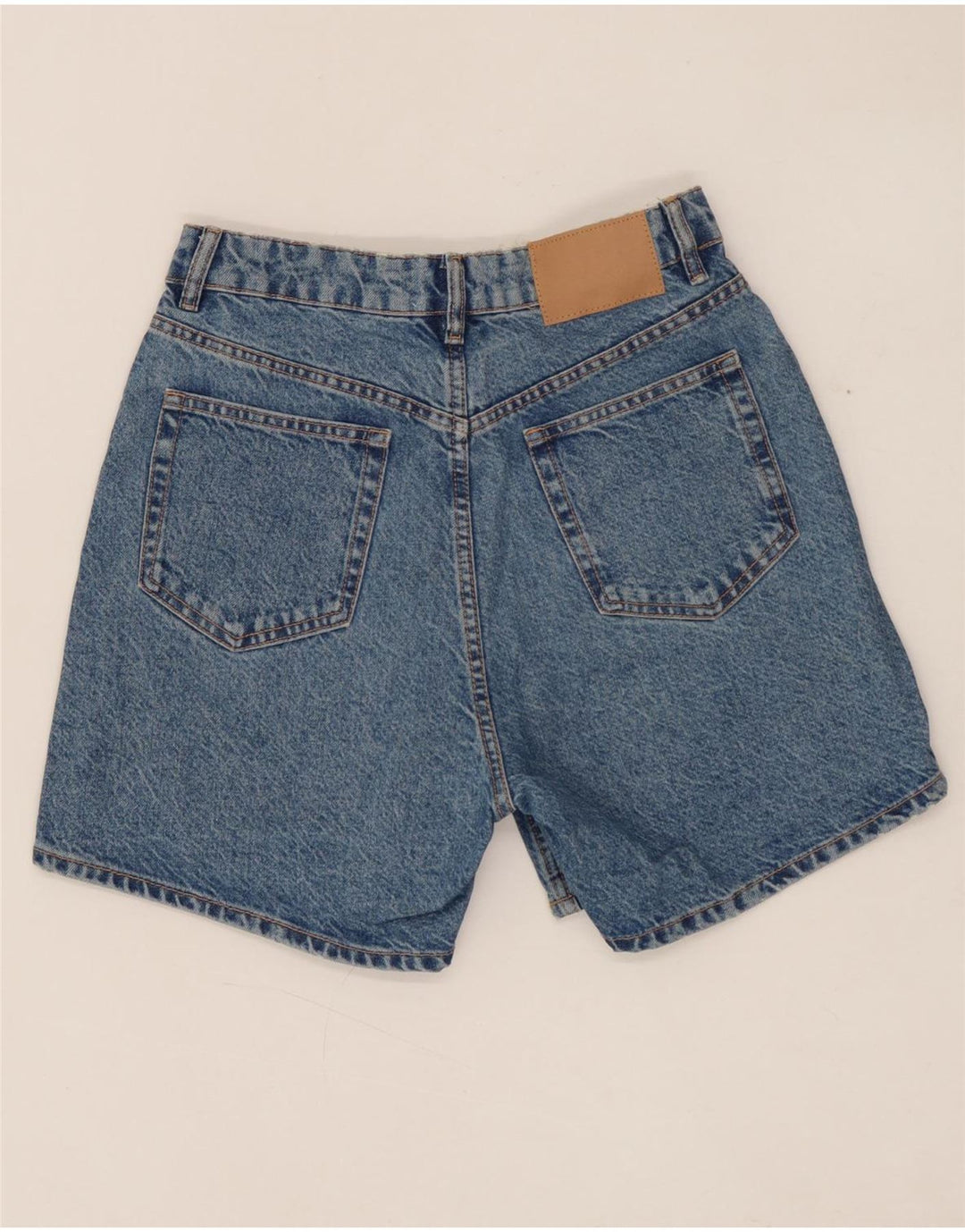 ZARA denimshorts til kvinder EU 38 Small W28 Blue Cotton