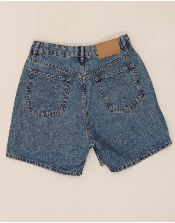 ZARA denimshorts til kvinder EU 38 Small W28 Blue Cotton