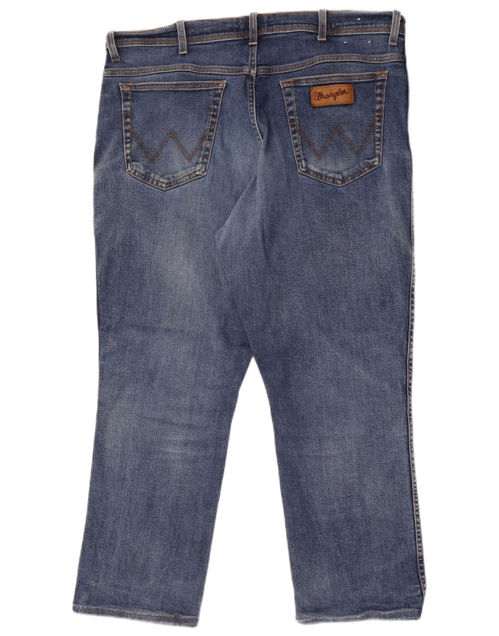Wrangler Mens Texas Straight Jeans W40 L27 Blue Cotton