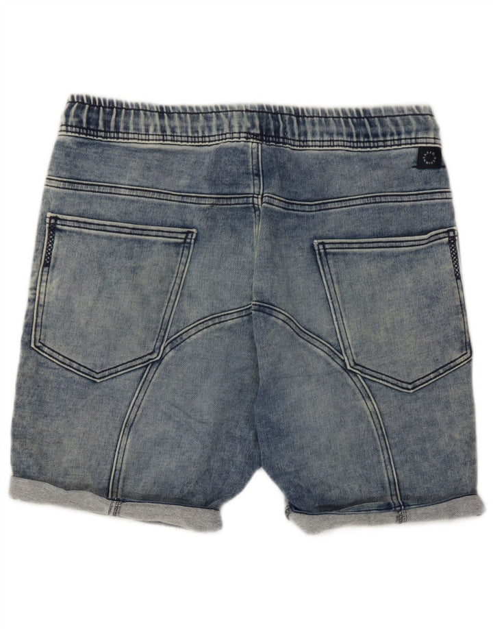 Zara Mens Denim Shorts Large W32  Blue Cotton