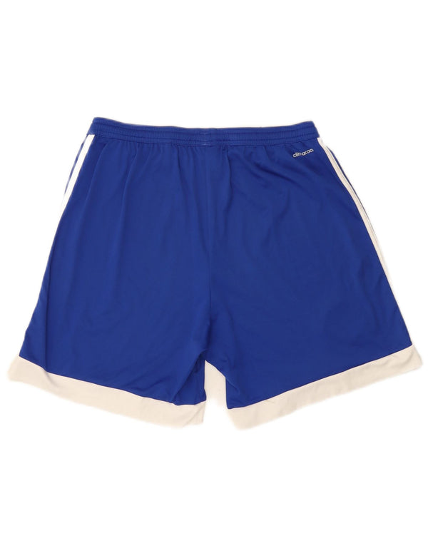 Adidas Mens Climacool Sport Shorts Large  Blue Colourblock Polyester