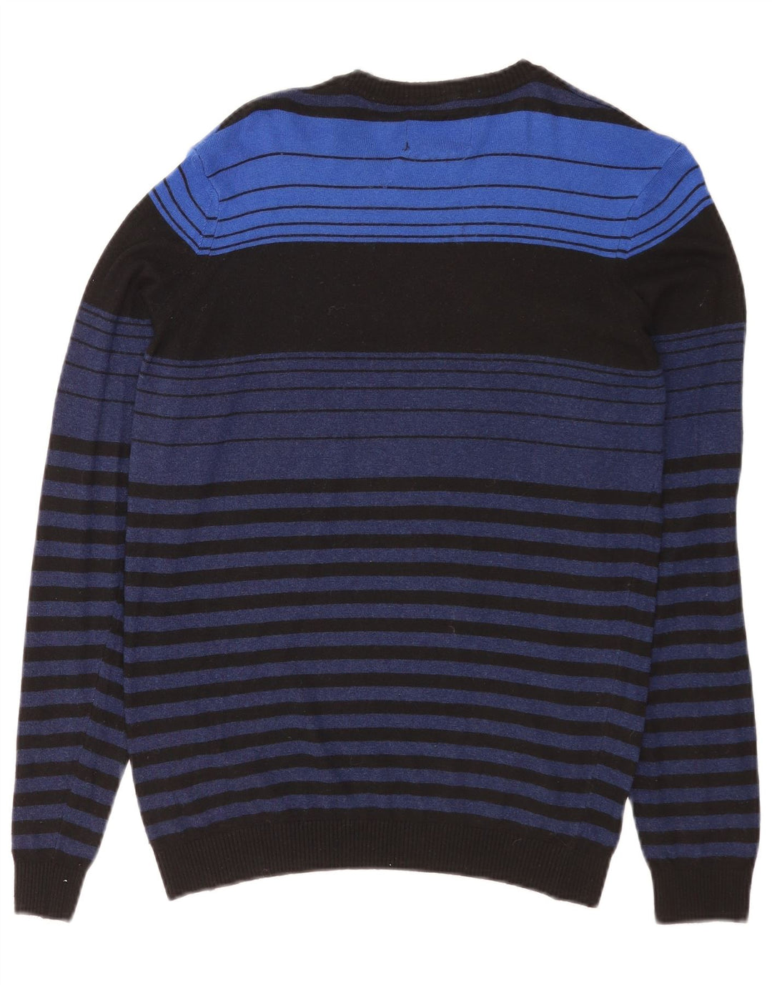 Ανδρικό πουλόβερ Energie Crew Neck Jumper Βισκόζη μεσαίου μπλε ριγέ