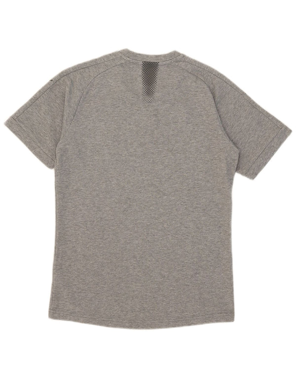 Puma T-Shirt Homme Gris Moyen Moucheté Coton