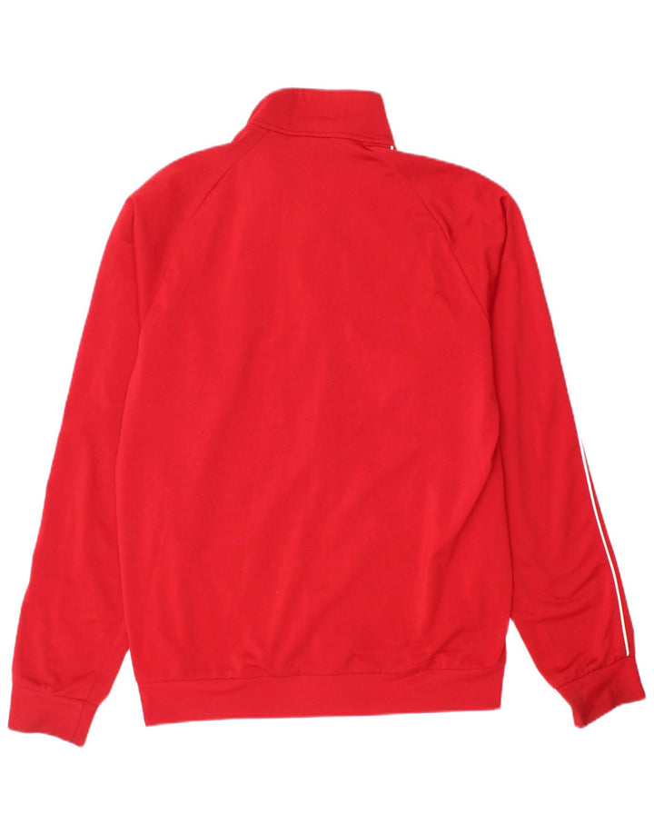 Adidas Veste de survêtement pour homme Rouge moyen Polyester