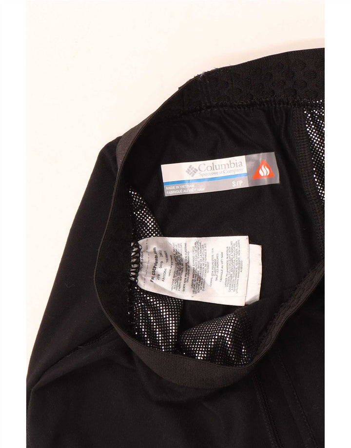 Columbia Mens Omni-Heat Leggings Small Black Polyester