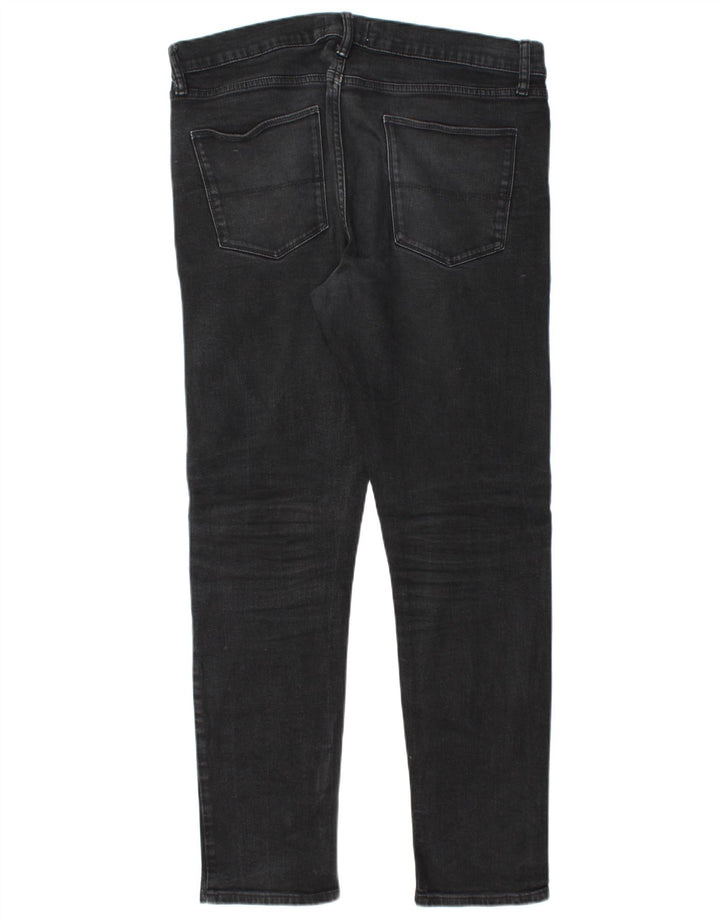 Jeans slim da uomo Marks & Spencer W36 L33 cotone nero