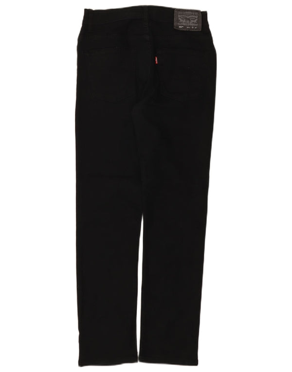 Levi's Boys 502 Tapered Jeans 13-14 Years W27 L27 Black Cotton