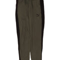 Pantaloni da tuta da uomo Puma Small in poliestere color block grigio