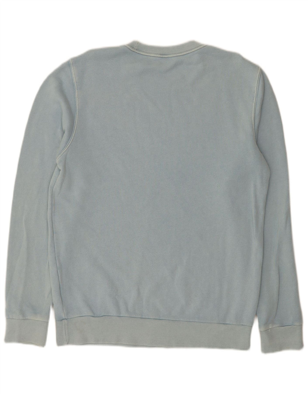 Reebok Womens Sweatshirt Jumper UK 14 Medium Blue Cotton