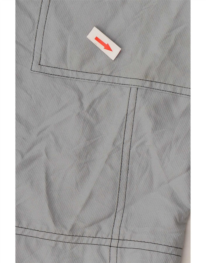 Adidas Herren Chino Shorts W34 Large Grau Polyester