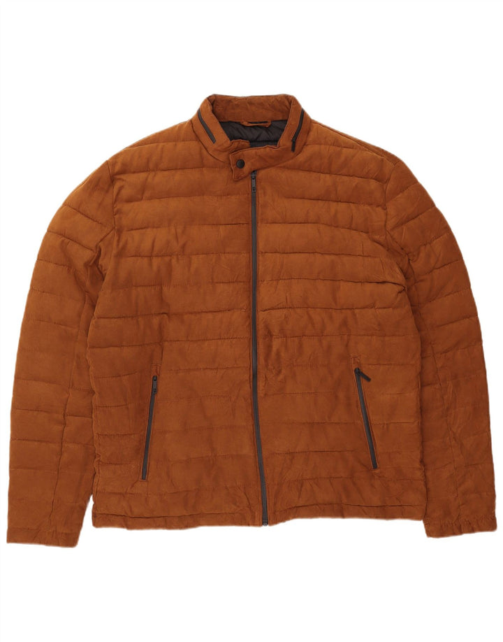 Giacca imbottita da uomo CLAYTON UK 44 2XL Marrone