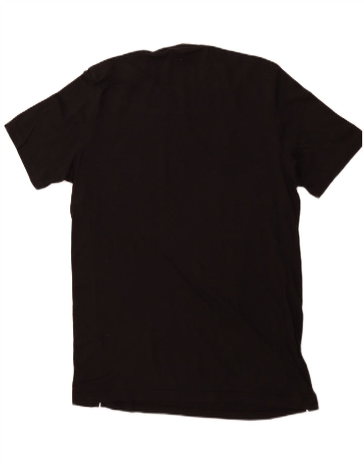 ADIDAS Mens T-Shirt Top Medium Black Cotton
