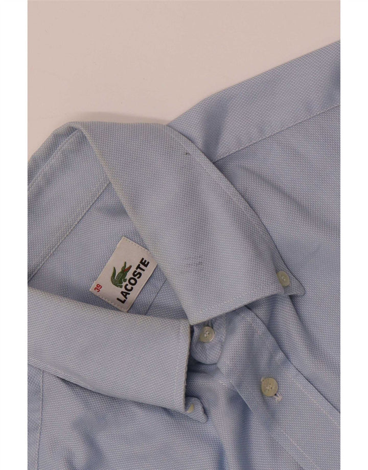 Lacoste herreskjorte str. 39 Medium Blue