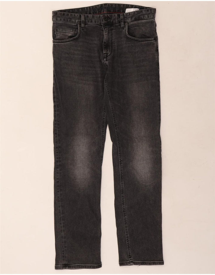 Joop Mens Roy Regular Fit Straight Jeans W31 L32 Grey Cotton