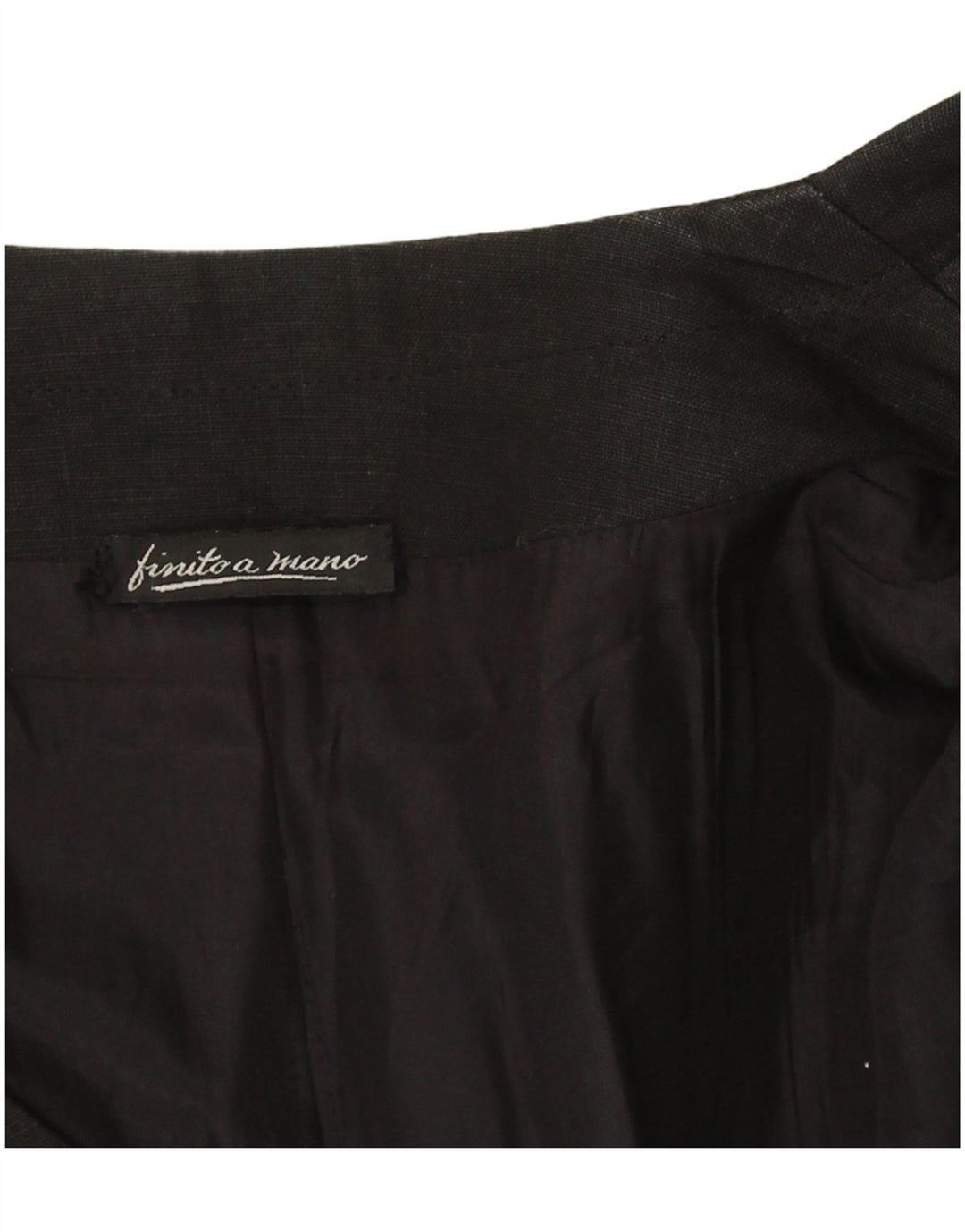 Jaqueta blazer feminina vintage com 1 botão Reino Unido 14 grande preta