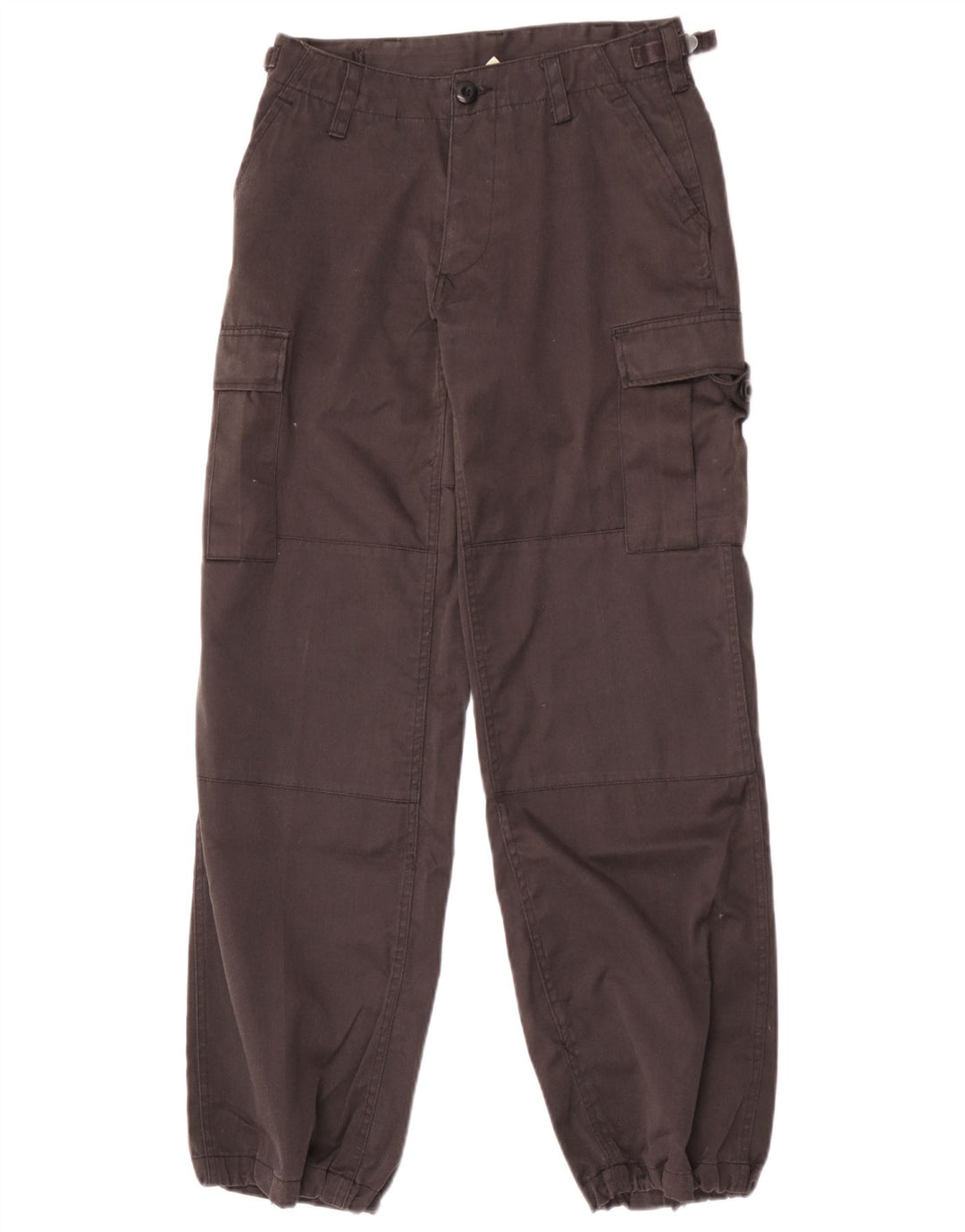 Vintage Mens Joggers Cargo Trousers W28 L30 Grey