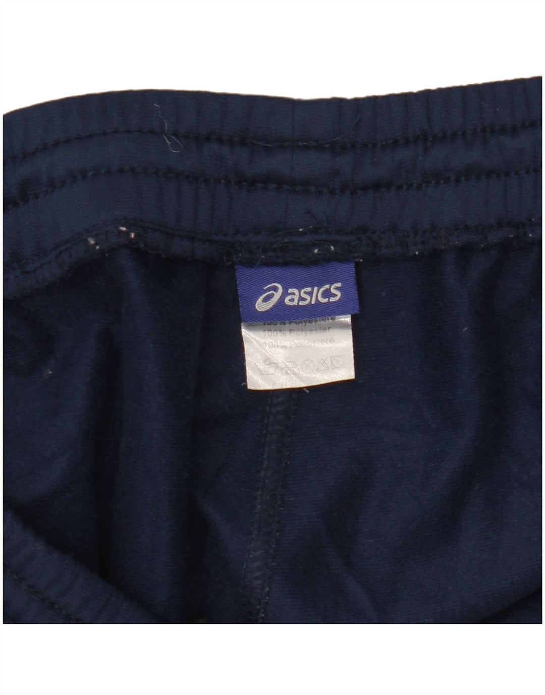 Pantaloni da tuta da uomo Asics 2XL poliestere blu navy