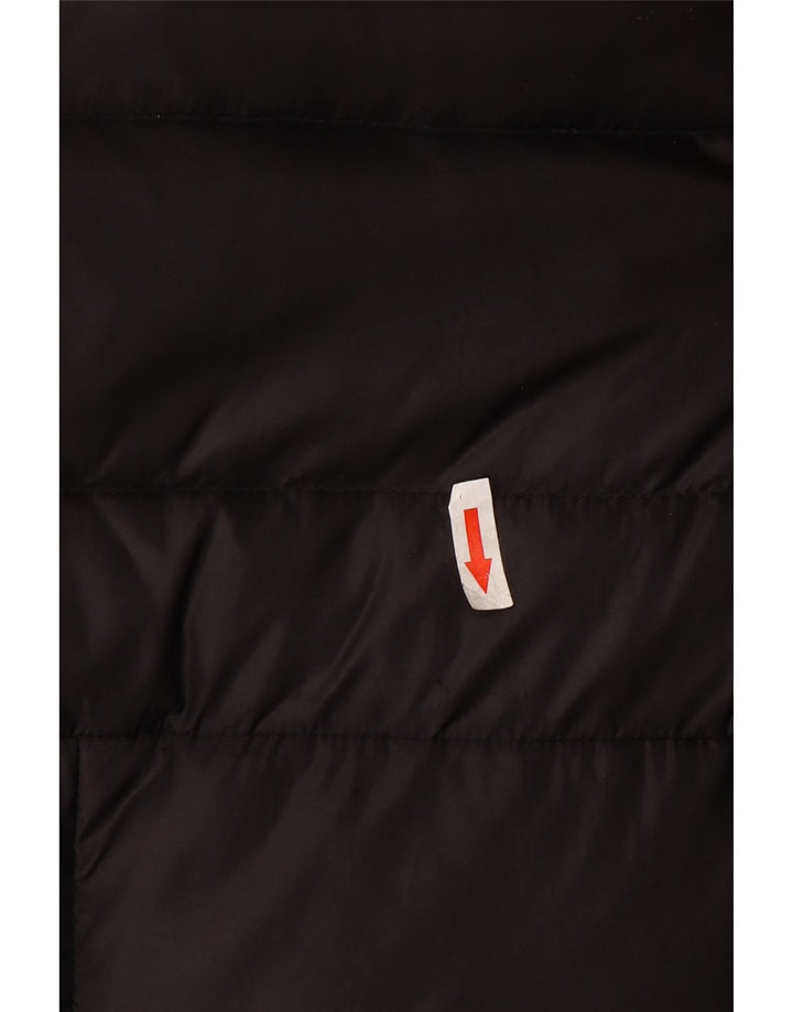 Guess Womens Oversized Padded Coat UK 4 XS Black Polyamide