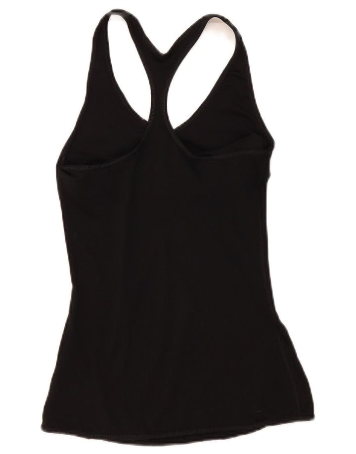 Damska kamizelka Nike Dri Fit Top UK 8, mała, czarna, poliester