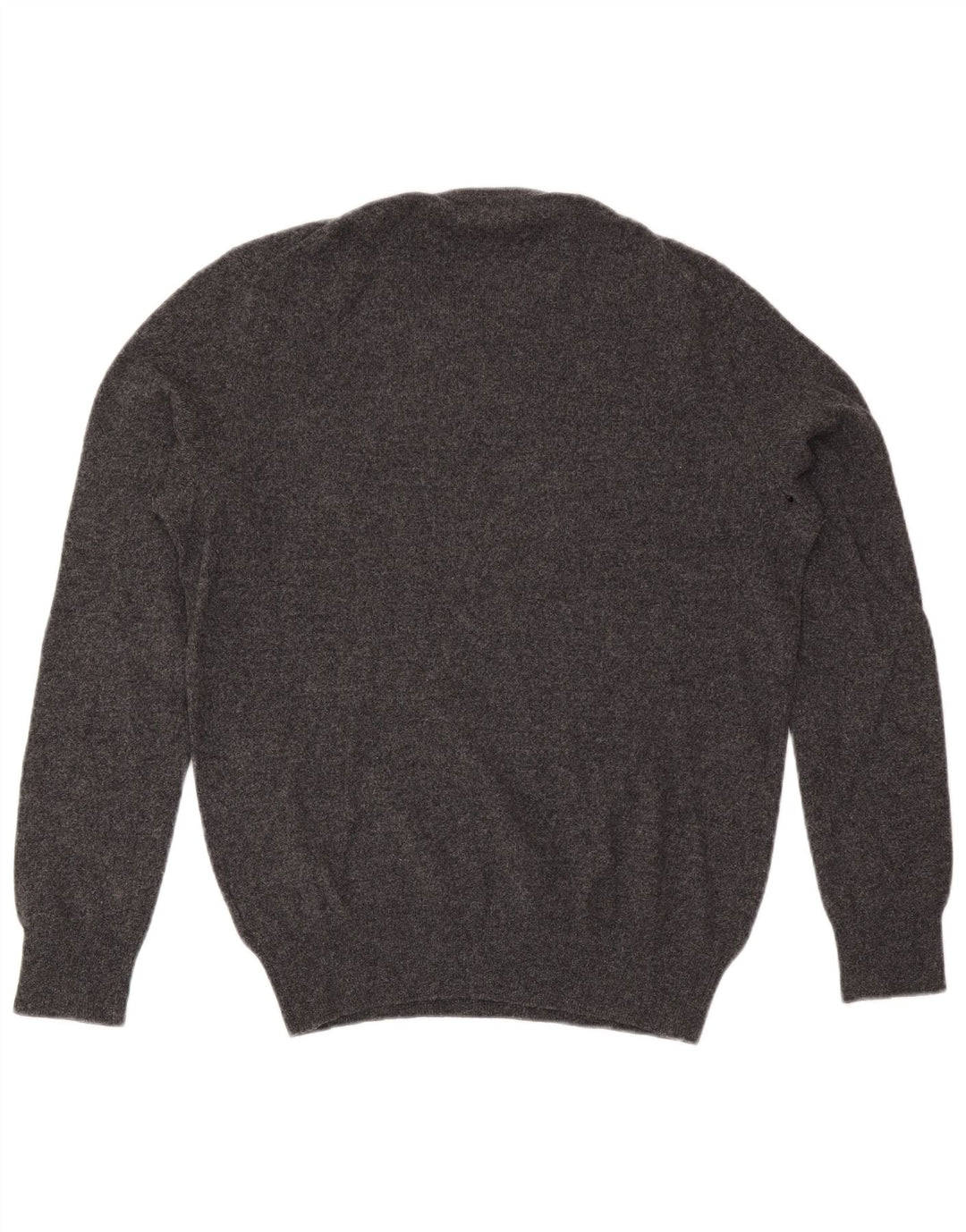 Polo Ralph Lauren Mens Crew Neck Jumper Sweater Medium Grey Wool