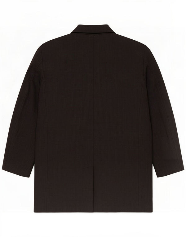 Abrigo Trussardi para hombre UK 40 Large Grey Wool