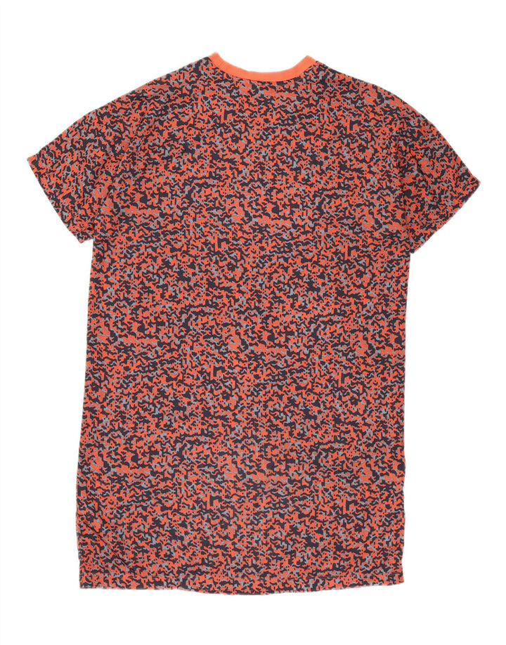 Adidas Dame Abstrakt T-Shirt Dress UK 10 Small Multicolored