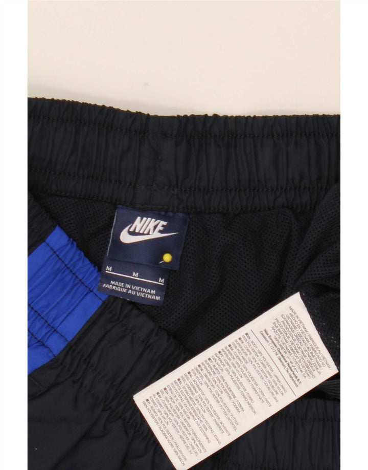 Pantaloni de trening pentru bărbați Nike, albastru mediu, poliester color bloc