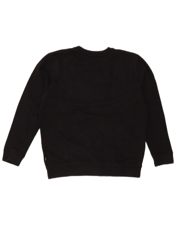 Felpa con grafica da donna Vans, maglione UK 16, grande, nera
