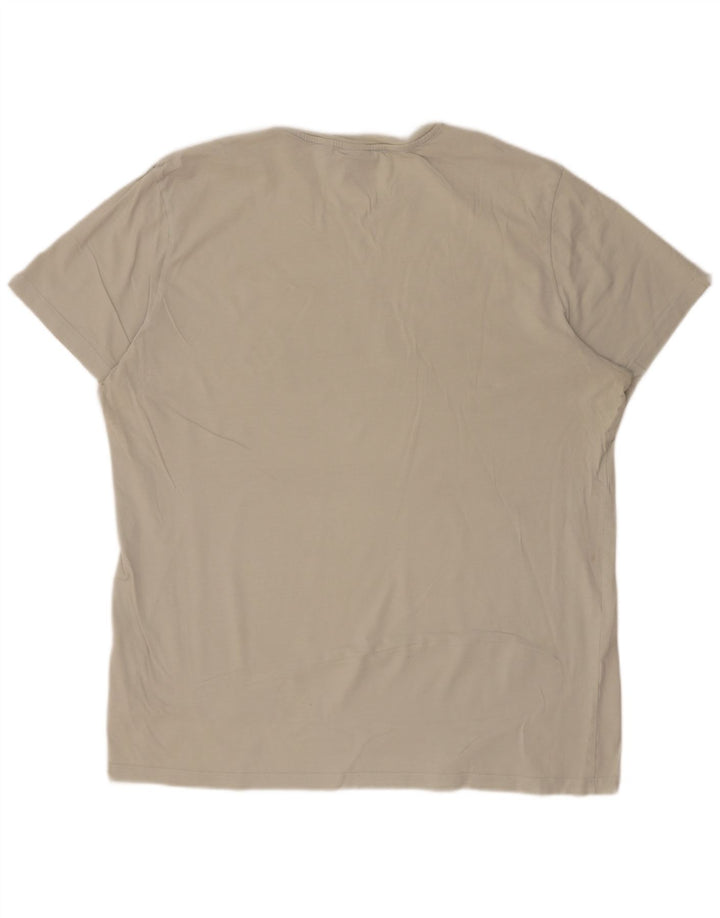 G-Star Mens Graphic T-Shirt Top 2XL Grey Cotton