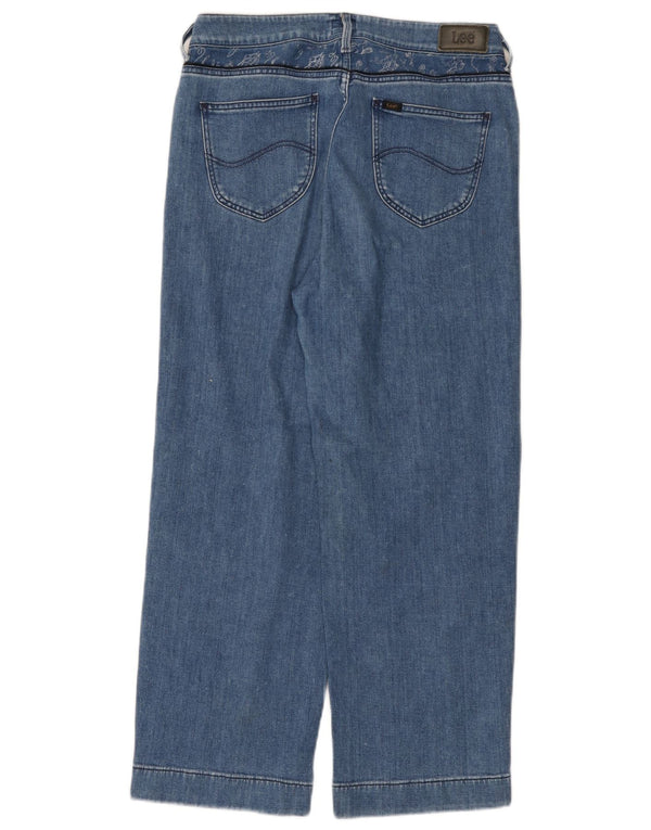Lee Jean femme taille haute jambe large W29 L26 coton bleu